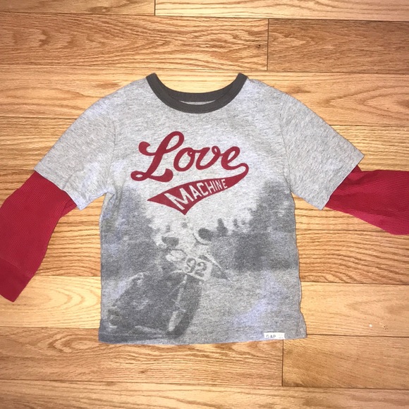 4 set baby gap boys long sleeve shirts - Picture 4 of 5
